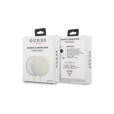 Chargeur sans fil Magsafe 15W USB-C Guess GUCBMSLRD - Doré — Accessoire · Smarty Paris 18e